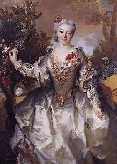Nicolas de Largilliere Portrait of Louise-Madeleine Bertin, Countess of Montchal oil painting